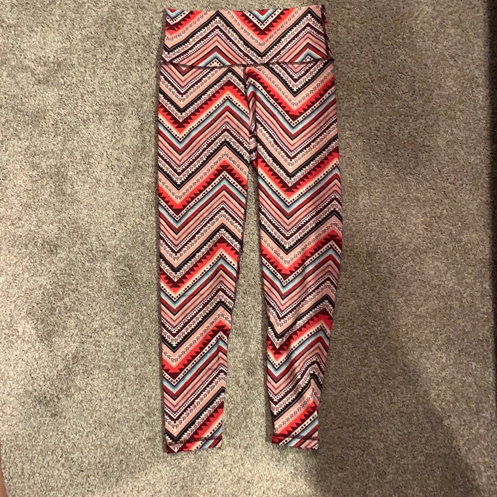 Aerie patterned workout tights